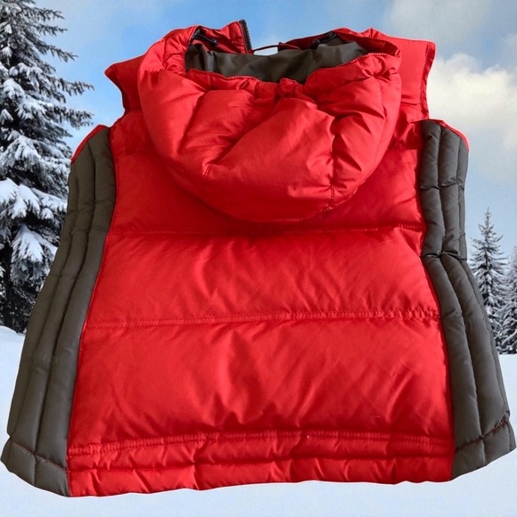 I. Spiewak & Sons Women's Down Vest | Red & Black | Size Small Cabincore - Picture 11 of 13